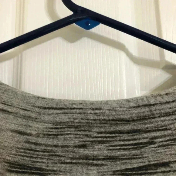 Athleta Grey Sporty Tee Dress V-Neck  Extra Small - Picture 16 of 16
